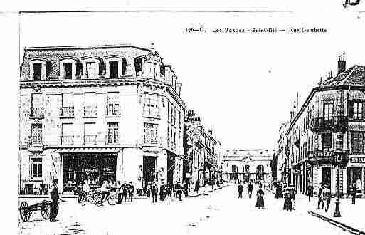 Ville de SAINTDIE Carte postale ancienne