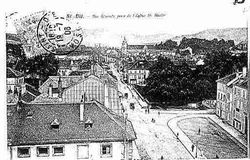 Ville de SAINTDIE Carte postale ancienne