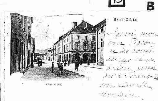 Ville de SAINTDIE Carte postale ancienne