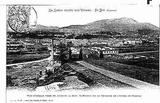 Ville de SAINTDIE Carte postale ancienne