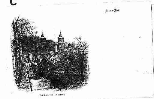 Ville de SAINTDIE Carte postale ancienne