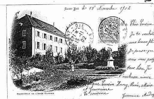 Ville de SAINTDIE Carte postale ancienne