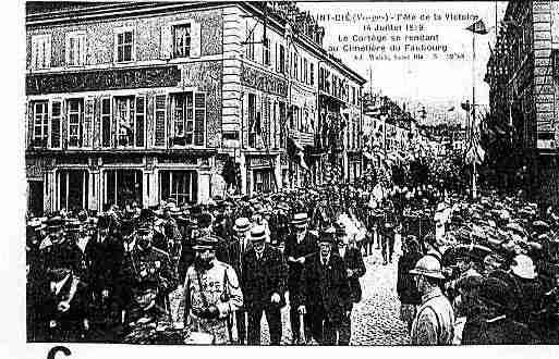 Ville de SAINTDIE Carte postale ancienne Ville de SAINTDIE Carte postale ancienne