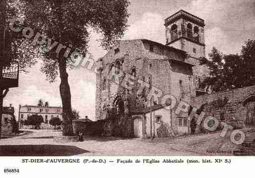 Ville de SAINTDIERD\\\'AUVERGNE Carte postale ancienne