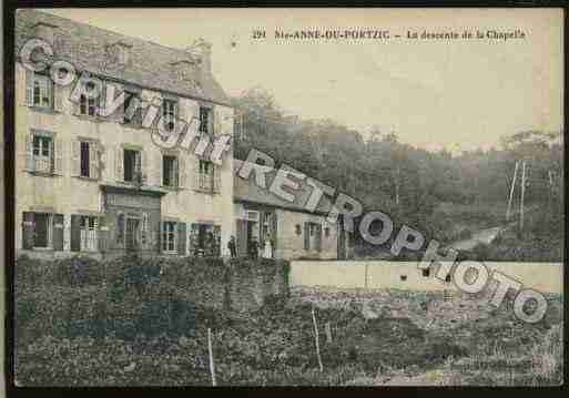 Ville de SAINTEANNEDUPORTZIC Carte postale ancienne