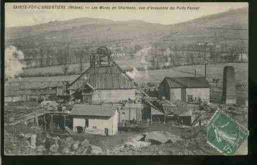 Ville de SAINTEFOYL\\\'ARGENTIERE Carte postale ancienne Ville de SAINTEFOYL\\\'ARGENTIERE Carte postale ancienne
