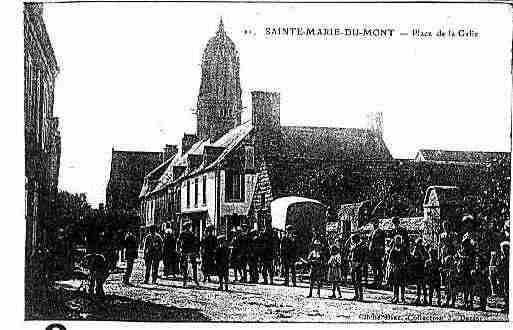 Ville de SAINTEMARIEDUMONT Carte postale ancienne