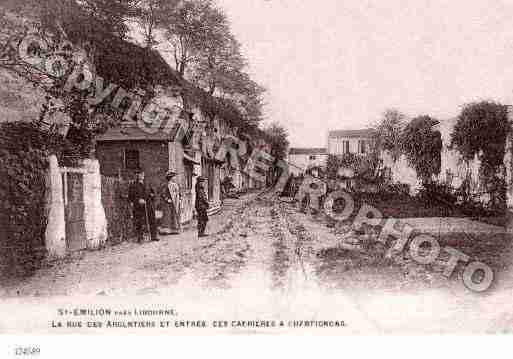 Ville de SAINTEMILION Carte postale ancienne