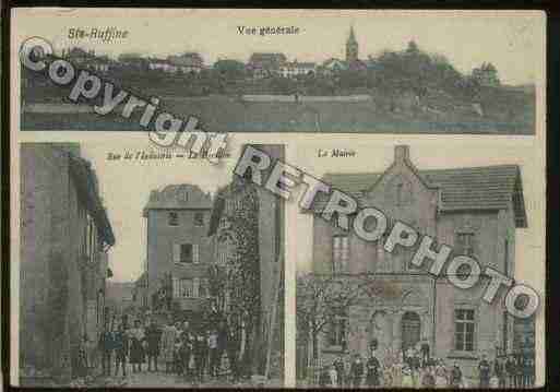 Ville de SAINTERUFFINE Carte postale ancienne