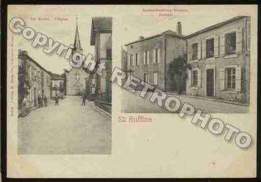 Ville de SAINTERUFFINE Carte postale ancienne