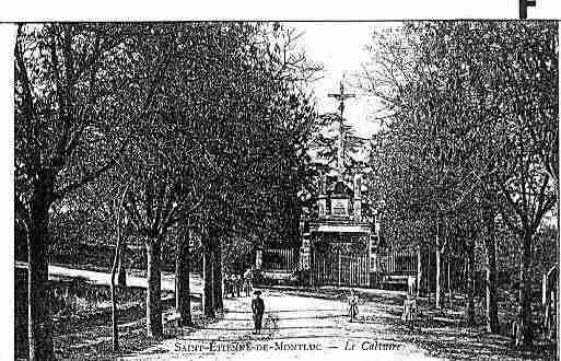 Ville de SAINTETIENNEDEMONTLUC Carte postale ancienne