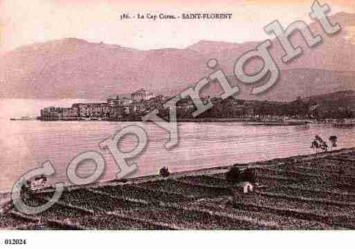 Ville de SAINTFLORENT Carte postale ancienne