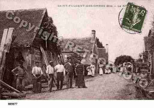 Ville de SAINTFULGENTDESORMES Carte postale ancienne