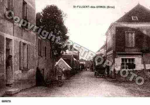 Ville de SAINTFULGENTDESORMES Carte postale ancienne