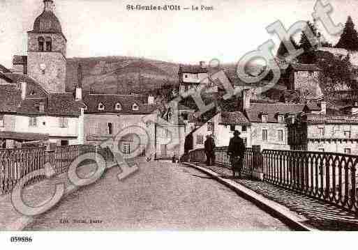 Ville de SAINTGENIEZD\\\'OLT Carte postale ancienne Ville de SAINTGENIEZD\\\'OLT Carte postale ancienne