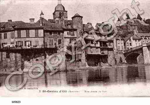 Ville de SAINTGENIEZD\\\'OLT Carte postale ancienne Ville de SAINTGENIEZD\\\'OLT Carte postale ancienne
