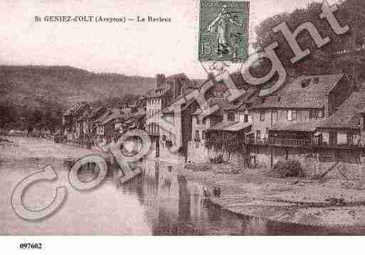 Ville de SAINTGENIEZD\'OLT Carte postale ancienne