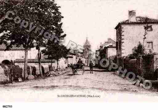 Ville de SAINTGEORGESD\'AURAC Carte postale ancienne