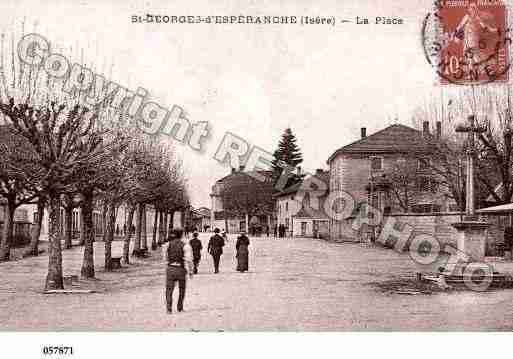 Ville de SAINTGEORGESD\\\'ESPERANCHE Carte postale ancienne Ville de SAINTGEORGESD\\\'ESPERANCHE Carte postale ancienne