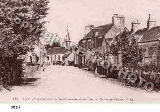 Ville de SAINTGERMAINDUCORBEIS Carte postale ancienne Ville de SAINTGERMAINDUCORBEIS Carte postale ancienne