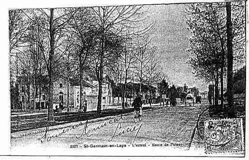 Ville de SAINTGERMAINENLAYE Carte postale ancienne