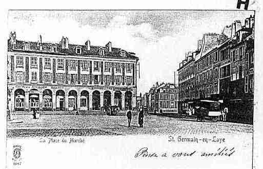 Ville de SAINTGERMAINENLAYE Carte postale ancienne
