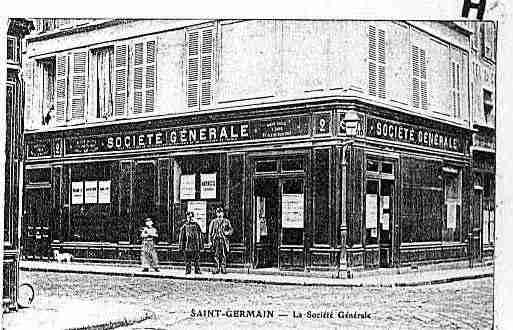 Ville de SAINTGERMAINENLAYE Carte postale ancienne