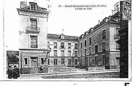 Ville de SAINTGERMAINENLAYE Carte postale ancienne