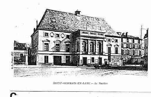 Ville de SAINTGERMAINENLAYE Carte postale ancienne