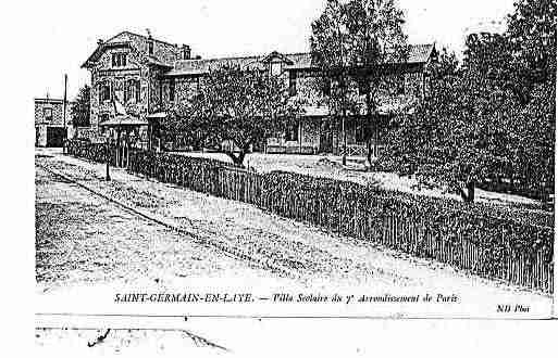 Ville de SAINTGERMAINENLAYE Carte postale ancienne