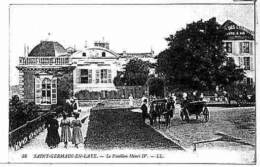 Ville de SAINTGERMAINENLAYE Carte postale ancienne