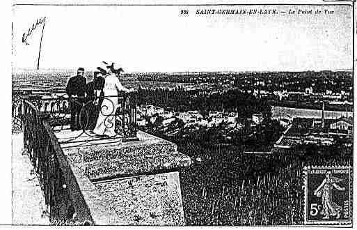 Ville de SAINTGERMAINENLAYE Carte postale ancienne Ville de SAINTGERMAINENLAYE Carte postale ancienne
