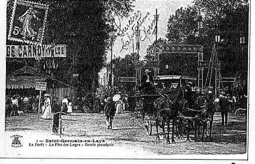 Ville de SAINTGERMAINENLAYE Carte postale ancienne