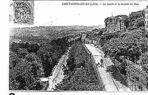 Ville de SAINTGERMAINENLAYE Carte postale ancienne