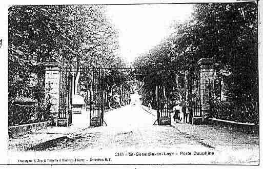 Ville de SAINTGERMAINENLAYE Carte postale ancienne