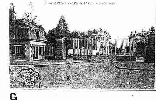 Ville de SAINTGERMAINENLAYE Carte postale ancienne