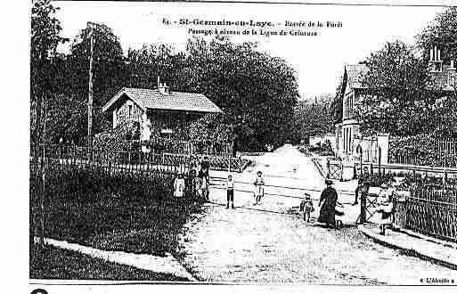 Ville de SAINTGERMAINENLAYE Carte postale ancienne