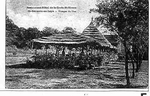 Ville de SAINTGERMAINENLAYE Carte postale ancienne