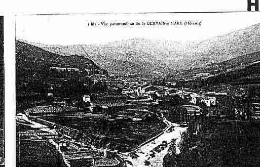 Ville de SAINTGERVAISSURMARE Carte postale ancienne Ville de SAINTGERVAISSURMARE Carte postale ancienne