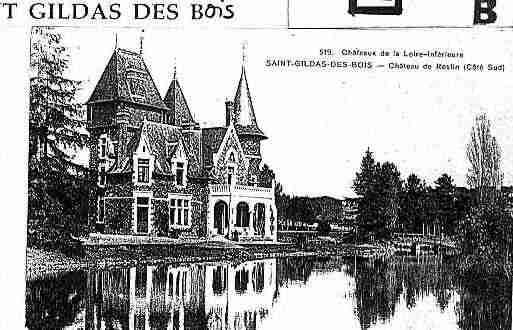 Ville de SAINTGILDASDESBOIS Carte postale ancienne