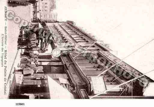 Ville de SAINTHELIER Carte postale ancienne