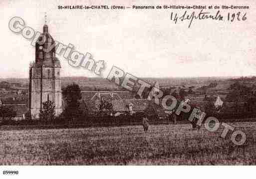 Ville de SAINTHILAIRELECHATEL Carte postale ancienne