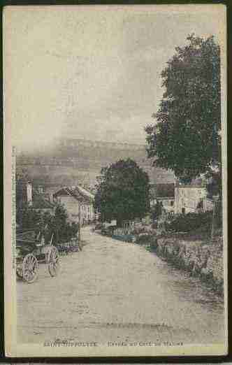 Ville de SAINTHIPPOLYTE Carte postale ancienne