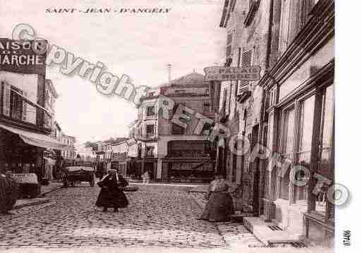 Ville de SAINTJEAND\'ANGELY Carte postale ancienne