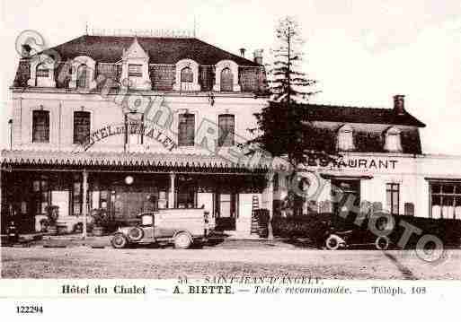 Ville de SAINTJEAND\'ANGELY Carte postale ancienne