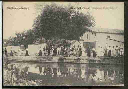 Ville de SAINTJEAND\'ANGELY Carte postale ancienne