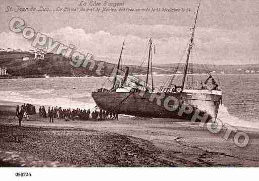 Ville de SAINTJEANDELUZ Carte postale ancienne