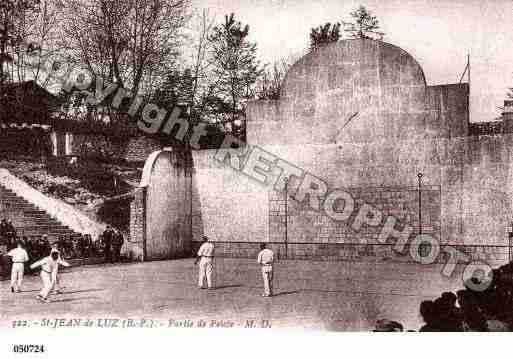 Ville de SAINTJEANDELUZ Carte postale ancienne