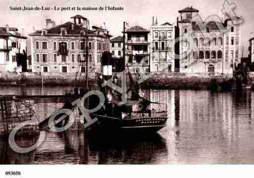Ville de SAINTJEANDELUZ Carte postale ancienne Ville de SAINTJEANDELUZ Carte postale ancienne