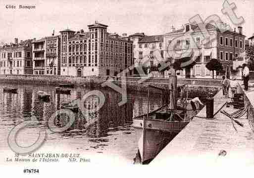 Ville de SAINTJEANDELUZ Carte postale ancienne Ville de SAINTJEANDELUZ Carte postale ancienne